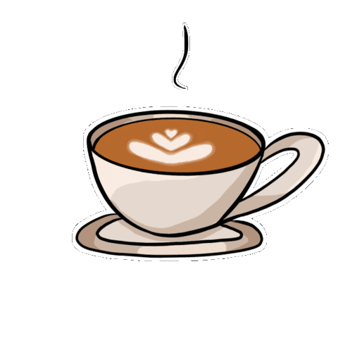 Art Coffee Sticker