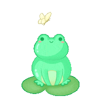 Frog Forget Sticker by isobelleDB