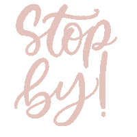 Stop By Sticker by Simple & Sentimental