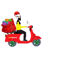 Christmas Delivery Sticker by Pet Pipers