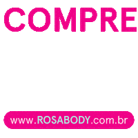 rosa_body_ body ecommerce maio comprenosite Sticker