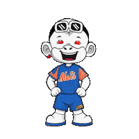 New York Mets Win Sticker by Zhot