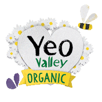 Butterfly Bee Sticker by Yeo Valley