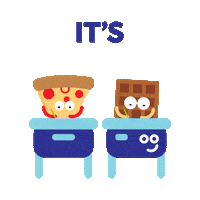 Foodak food pizza yummy hungry Sticker