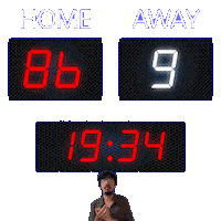 9 Away Sticker