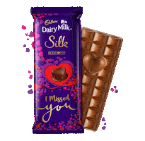 Miss You Love Sticker by Cadbury Dairy Milk Silk