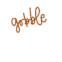 Fall Thanks Sticker