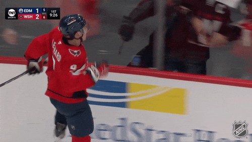 Happy Washington Capitals GIF by NHL