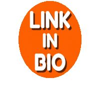 Instagram Orange Sticker