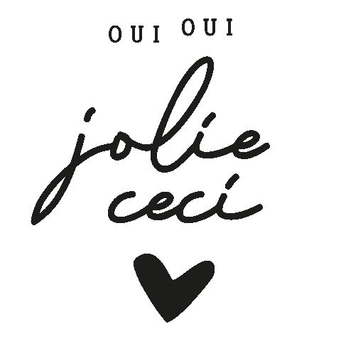 Jolie Ouioui Sticker by Graveto