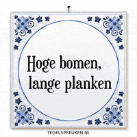 Wijsheid Hoogte GIF by Tegelspreuken.nl