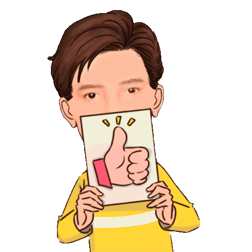 Cartoon Reaction Sticker