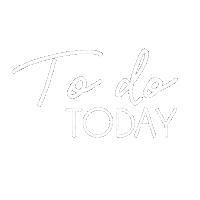To Do Today Sticker