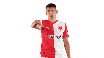 Sad Football Sticker by SK Slavia Praha