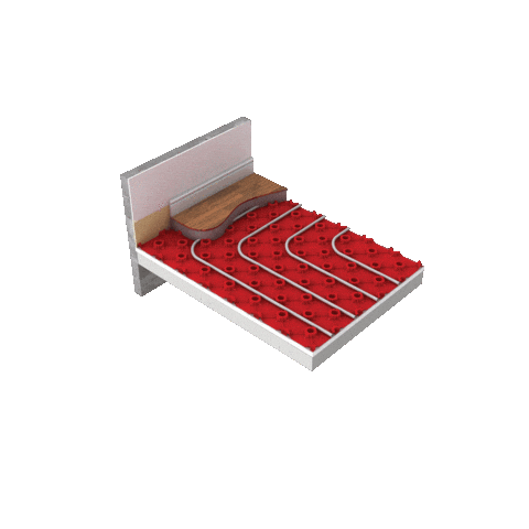 Ufh Underfloor Heating Sticker by Polypipe Trade