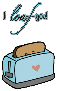 Baking I Love You Sticker