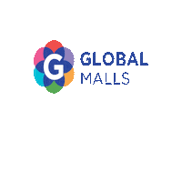 LuluGlobalMalls bangalore hed media half eaten donut lulu mall Sticker