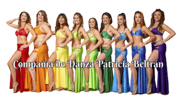 Rainbow Bellydance Sticker by Oriental Dance on line