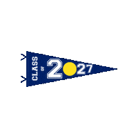 ParamiU college university student classof2027 Sticker