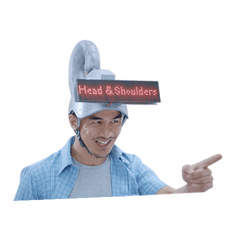 headandshouldersid giphyupload joe shampoo hs Sticker