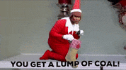 Disappointed Santa Claus GIF by Robert E Blackmon