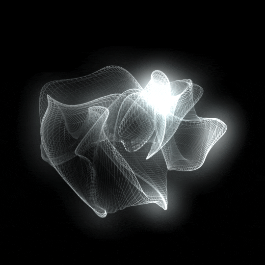 Glow Black And White GIF by xponentialdesign