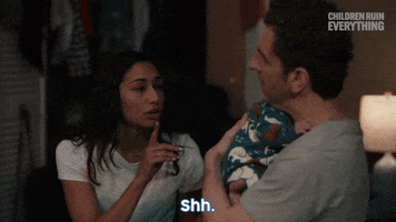 Shut Your Mouth Sleep GIF by Children Ruin Everything