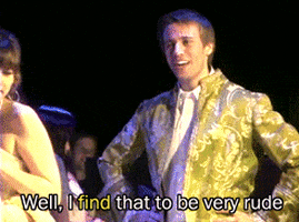 find that to be rude a very potter musical GIF