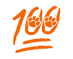 College Sports Yes Sticker by Clemson Tigers