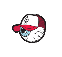 SionaraVideo video eye hat studio Sticker