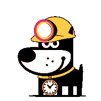 Light Out Good Boy Sticker by GOOD PUPPY