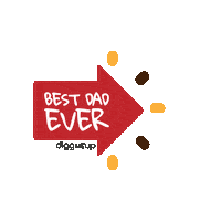 fathers day love Sticker by Diggmeup