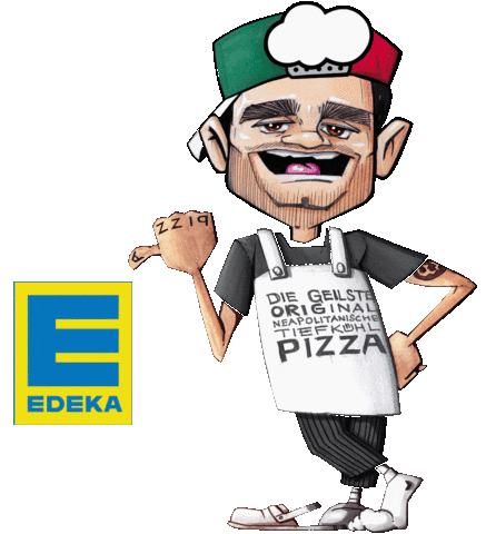 Pizza Cheese Bio Sticker by Pizza  Wolke