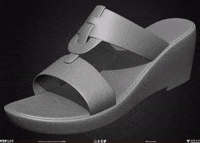 Sculpting High Heels GIF