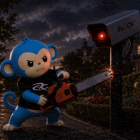 Blue Monkey GIF by Respective