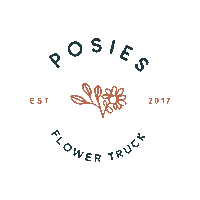 PosiesFlowerTruck flower truck posies posies flower truck posiesflowertruck Sticker