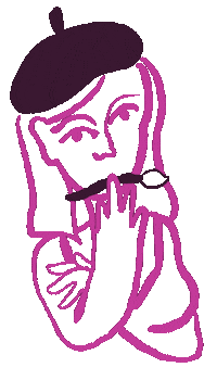 Artist Flirt Sticker by eloessi