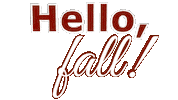 Fall Autumn Sticker