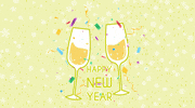 happy new year party GIF by Goldcar