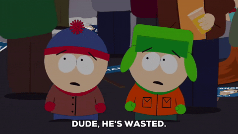 stan marsh alcohol GIF by South Park 