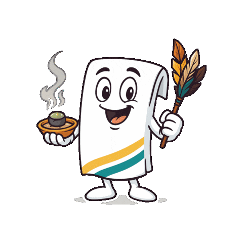 Sauna Towel Sticker by AufgussRoots