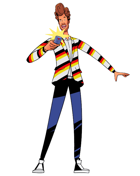 Comedy Luke Sticker by sat1