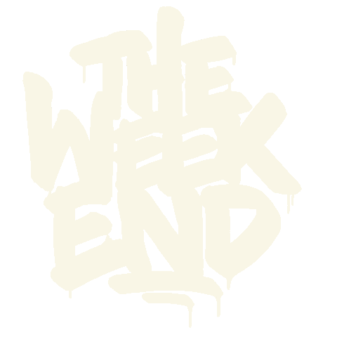 Weekend Calligraphy Sticker