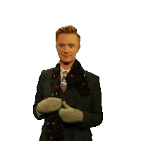 owainwynevans winter cold bbc hands Sticker