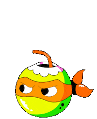 Look Orange Sticker by Nickelodeon