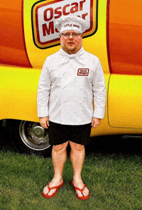 Hot Dog Chef Hat GIF