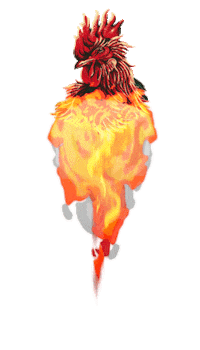 Los Altos Party Sticker by Rooster Rojo Tequila