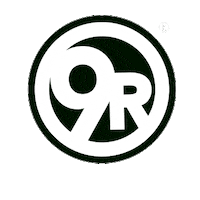 9Round_UK logo brand boxing london Sticker