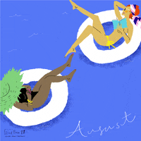 windpress71 summer chill vacation pool GIF