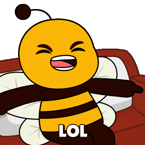 So Good Lol Sticker by Plan Bee Studios